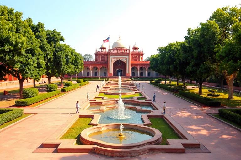 Ram Bagh in Agra